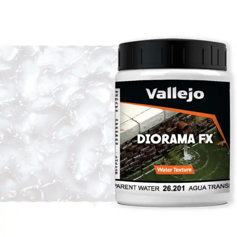 Effet Eau Transparente, 200 ml, diorama FX - VALLEJO 26.201 Remise