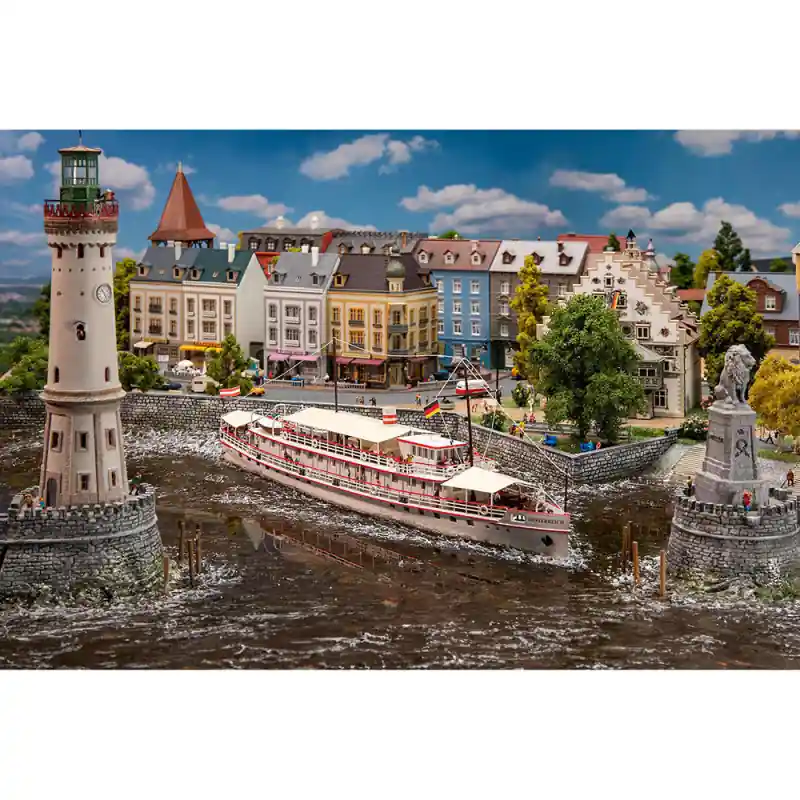 Bateau à passagers Oesterreich, époque II - FALLER 222415 - N 1/160 Petit Prix