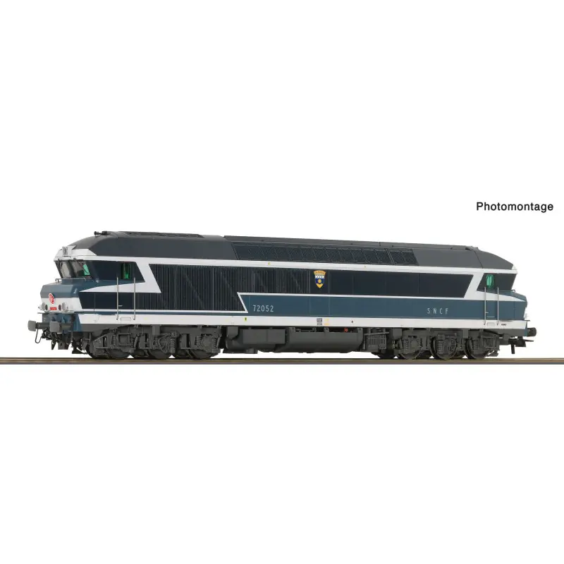 Locomotive diesel CC 72052, armoirie "La Baule", Sncf, Ep IV - ROCO 7300097 - HO 1/87 Acheter Direct