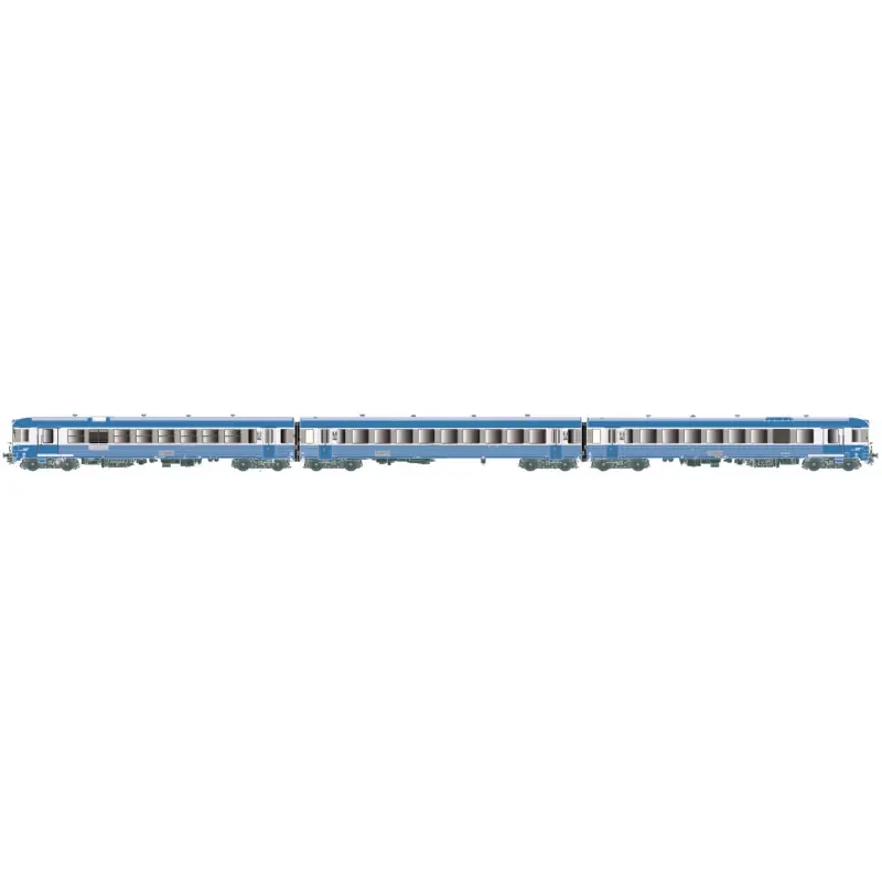 Automotrice XBD 4901-26 / XRAB 8901-13, toit plat, Sncf, Ep V digital son - Lsmodels 11026S - HO 1/87 Usine Directe