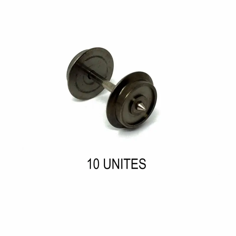 10 essieux non isolés pour système 3 rails -HO-1/87-FLEISCHMANN 6560 Prix Choc
