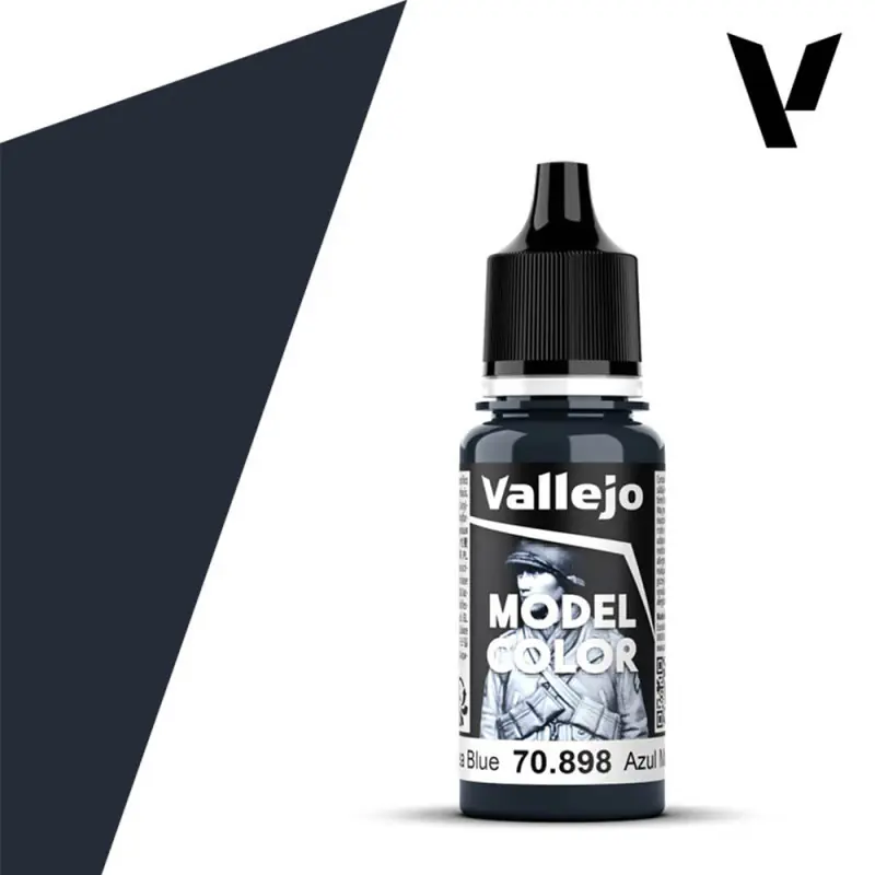 Bleu Marine Foncé N°72 - 18ml Model Color - VALLEJO 70.898 Populaire