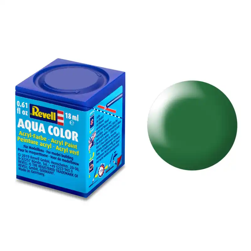 Acheter Direct Vert Anglais Satiné, 18ml Aqua Color - REVELL 36364