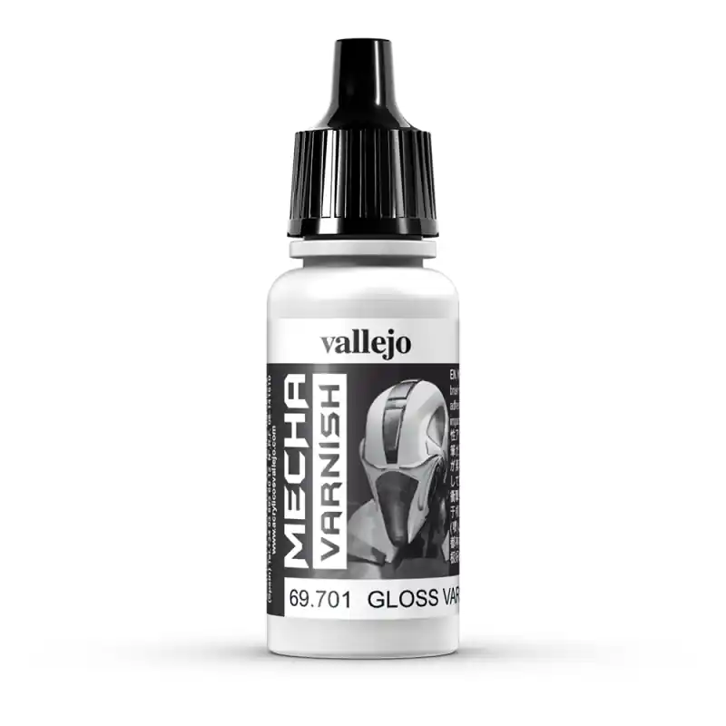 Vernis Brillant "Mecha Color" 17 ml - VALLEJO 69701 PM701 Seulement Aujourd'hui