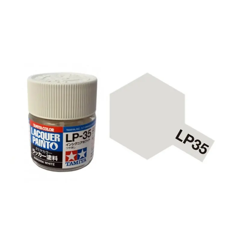 Blanc US Navy mat pot de 10ml - Lacquer Paint - TAMIYA LP35 Produit De Marque
