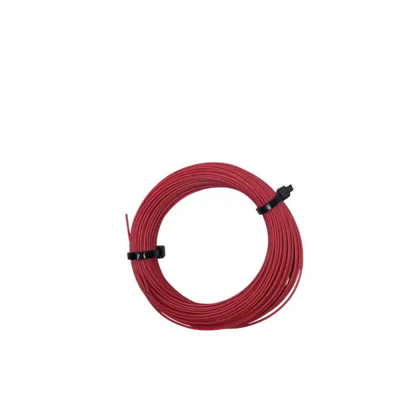 Prix Cassé Fil souple de câble, rouge, 10m, AWG28R