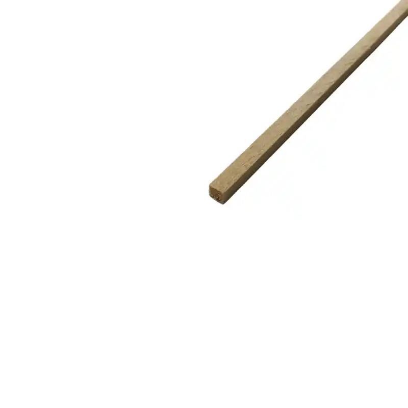 Profilé carré en bois de Ramin - 3x3mm - OCCRE 180233M Nouvelle Collection
