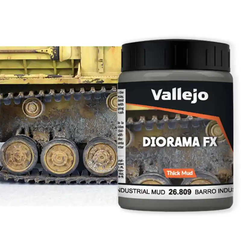 Effet Boue Industrielle 200 ml - Diorama FX - VALLEJO 26.809 Offre Limitée