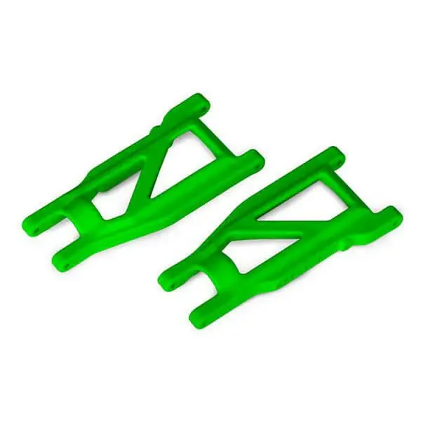 Achetez Aujourd'hui Triangles de suspension avant et arrière vert renforcés (x2) - Traxxas 3655-GRN