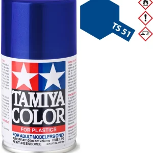 Bon Plan Peinture Maquette TS51 Bleu Telefonica brillant - Tamiya 85051