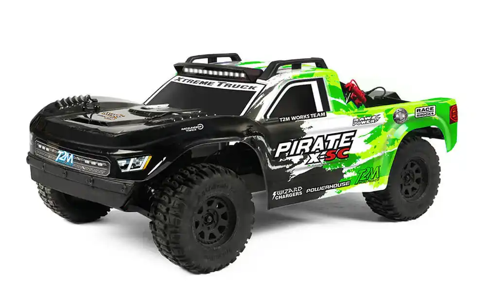T2M Pirate X-SC Short Course Brushless RTR T4978 vert Vente Directe