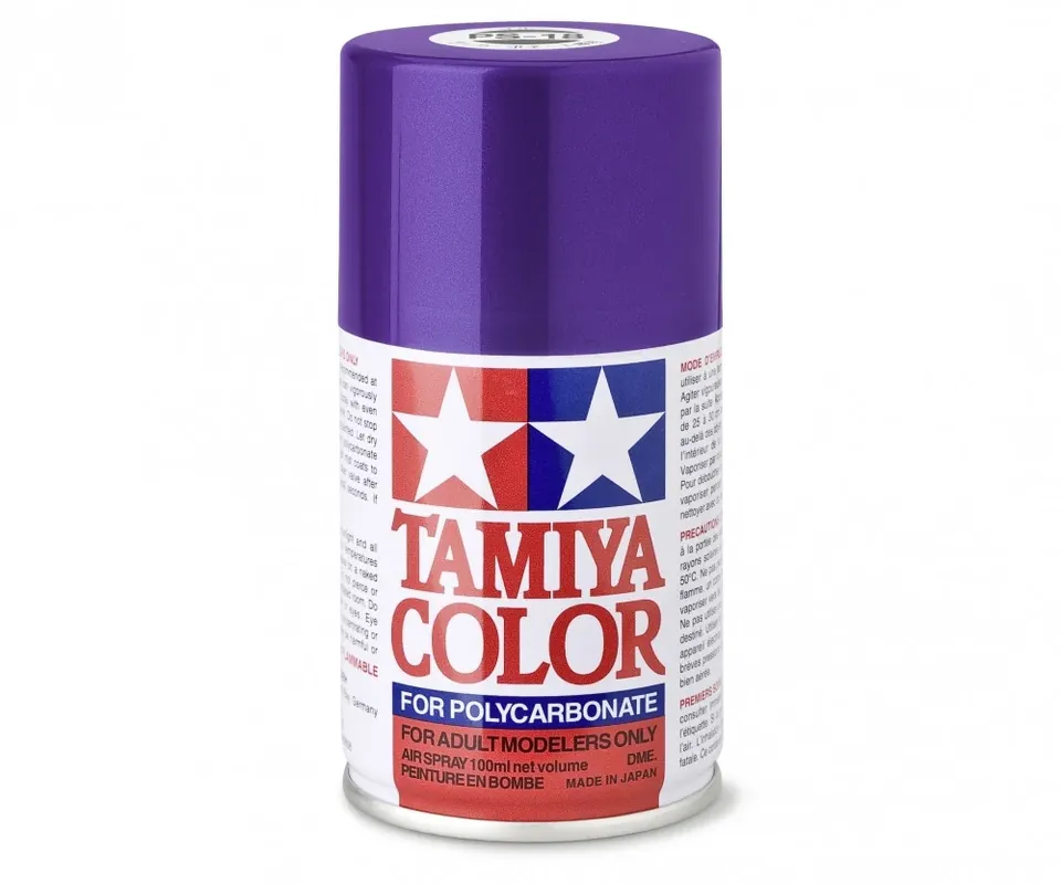 Peinture Lexan PS18 violet metallise - Tamiya 86018 Livraison Express