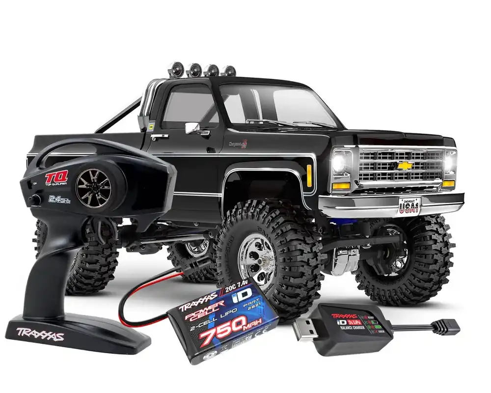 Petit Prix Traxxas TRX4M K10 mini crawler 1/18 RTR - 97064-1 noir