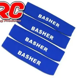 Chaussettes d‘amortisseur 90x25x30mm bleu (4 pcs) - HRC28056BL Offre Du Jour