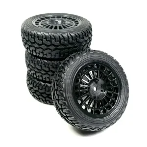 4 roues Rally Street Design" noir - 2510064" Promotion
