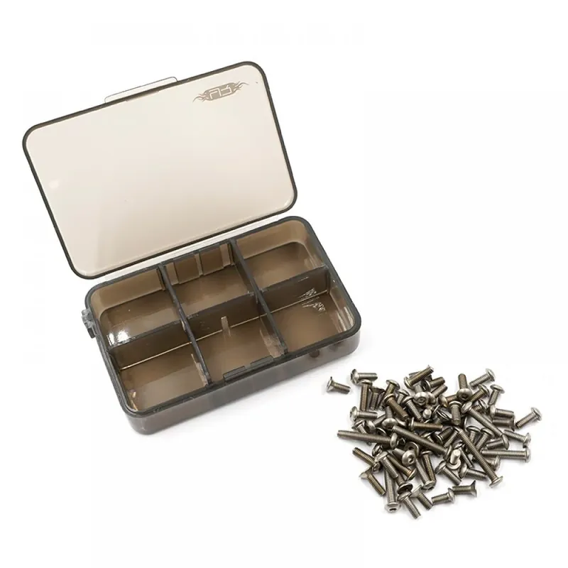 Jeu de vis en titane assorties avec mini-boîte pour Tamiya M08 Haute Qualité
