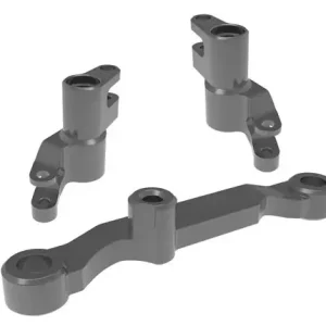 Manivelles de direction Alu gris Mini Maxx/XRT - Traxxas 10743-GRAY Acheter En Ligne