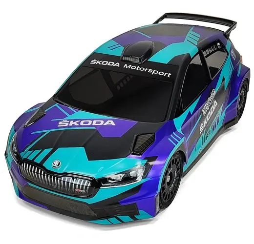 Meilleure Vente Carrosserie transparente SKODA Fabia RS Rally2 1/10 - BDRX-190FRS2H