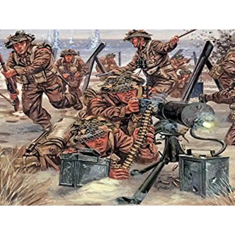 2nde guerre mondiale ITALERI 6056 - Infanterie britannique - 1/72 Prix Bas