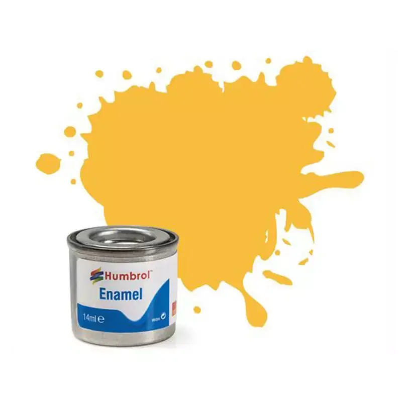 Promotion Saisonnière peinture enamel 14ml AA0076 Humbrol 07 Light Buff Gloss (Chamois Clair Brillant)