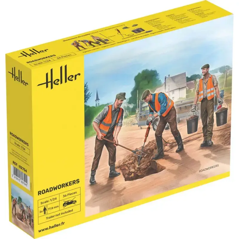 Nouvel Arrivage HELLER 82754 Cantonniers - Échelle 1/24