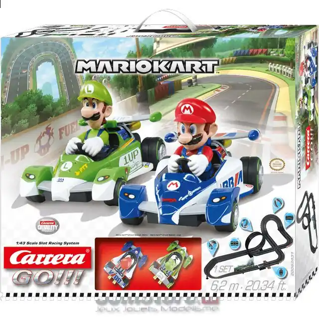 Meilleure Vente Coffret Circuit Nintendo Mario Kart - Carrera go - 20062431