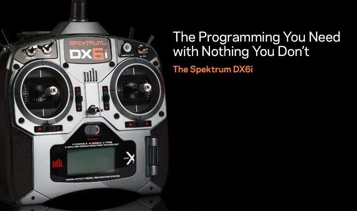 Radiocommande Spektrum DX6i sans récepteur Promotion