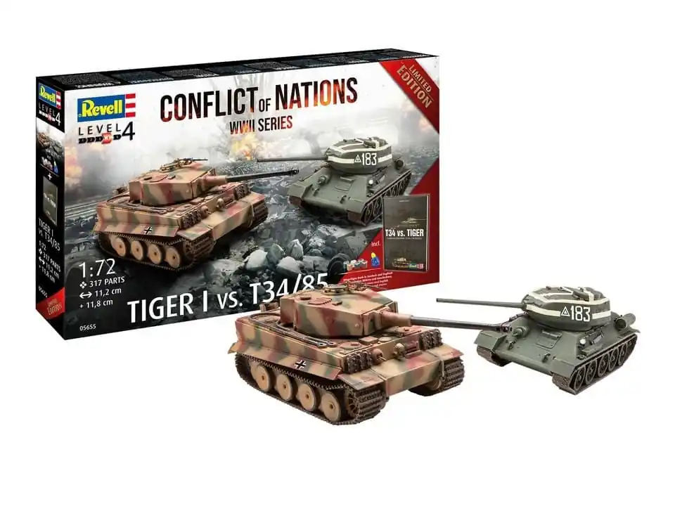 Coffret Conflict Of Nations Series 1 72 Revell - 05655 Promotion Saisonnière