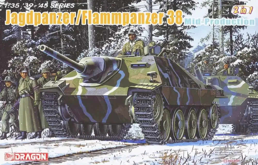 Satisfait Ou Remboursé Dragon Char Jagdpanzer/Flammpanzer 38 Mid-Production 1/35 - 6845
