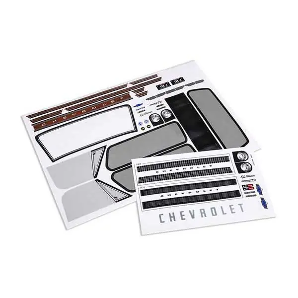 Autocollants Chevrolet Blazer (1969 - 1972) TRAXXAS - 9113 Livraison Express