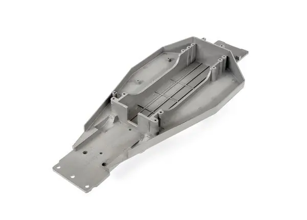 Chassis Baignoire Batterie Longue Gris - Bandit / Rustler TRAXXAS - 3722R Authentique