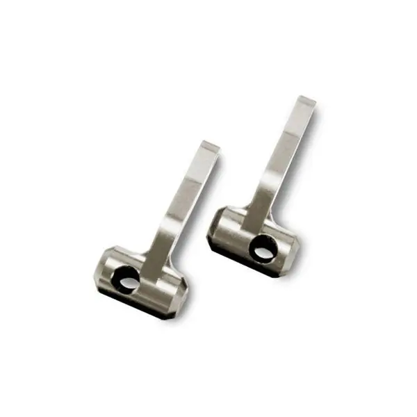 Haute Qualité Fusees de Direction Gauche / Droit Alu Anodisees Titane (x2) TRAXXAS - 5536R