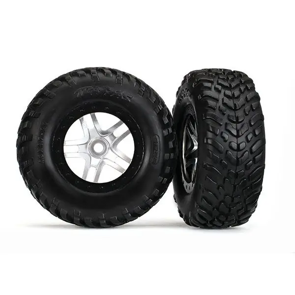 Offre Limitée Roues Montees Satin Noir Noir Beadlock (2) (Front / Ar) (Tsm) TRAXXAS - 5975X