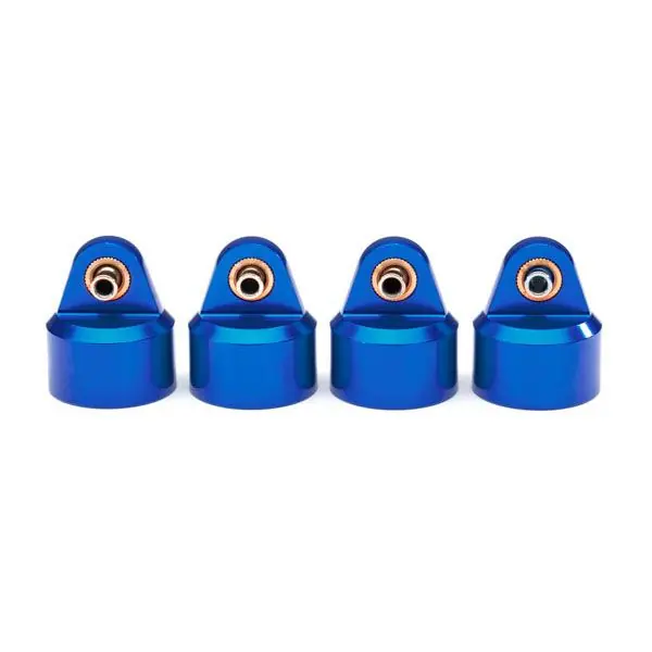 Bouchons d‘Amortisseur Gt-Maxx Alu Anodises Bleu (x4) TRAXXAS - 8964X Pas Cher