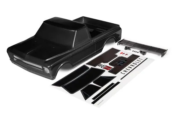 Bon Plan Carrosserie Chevrolet Drag Slash Noire + Autocollants TRAXXAS - 9411A
