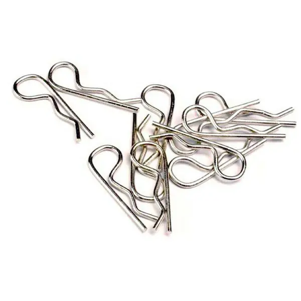 Clips de Carrosserie 1/16 Taille Standard (12) Long. 20mm TRAXXAS - 1834 Livraison Express