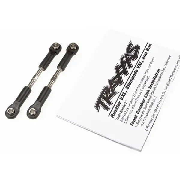 Biellettes de Carrossage Arriere a pas Inverse 36mm (x2) TRAXXAS - 2443 Top Vente