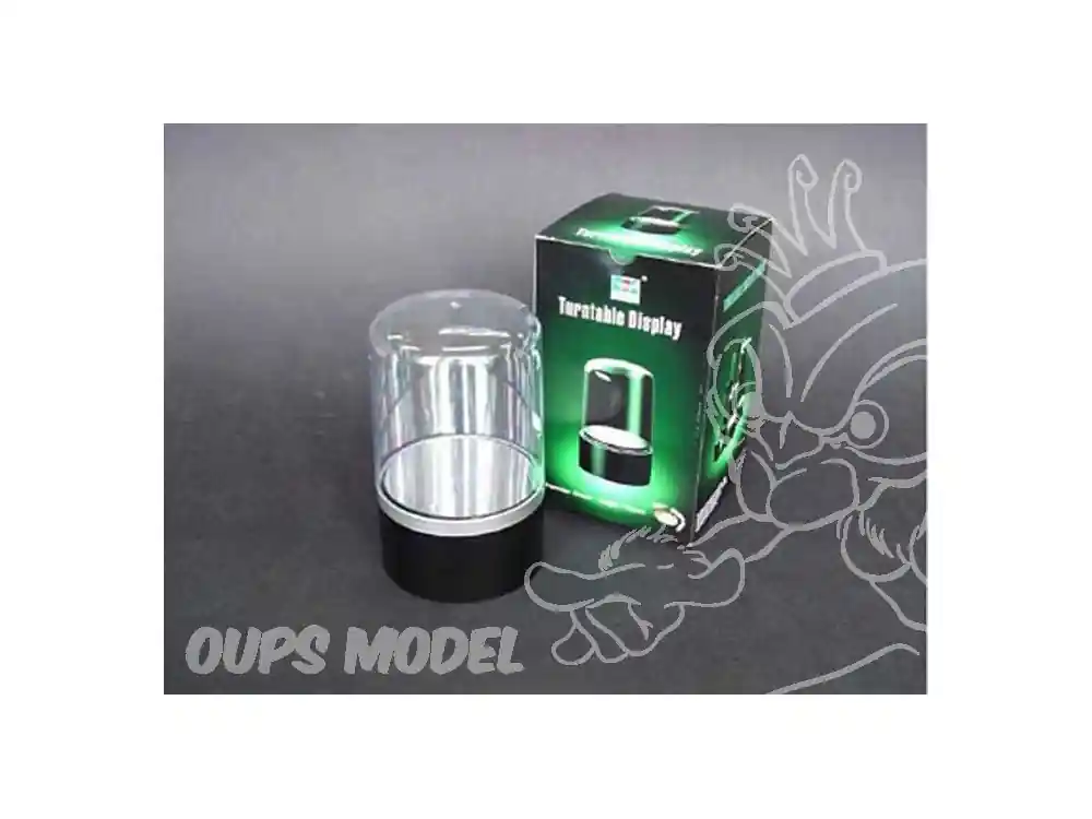 Petit Prix trumpeter presentoir 09831 base ronde tournante 84x47mm cloche 83mm