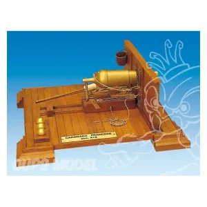 Mantua Kit bois 800 CANON MARINE FRANCAISE 1/17 Achat Immédiat