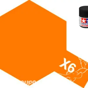 Offre Du Jour peinture maquette tamiya x06 XL orange brillant 23ml