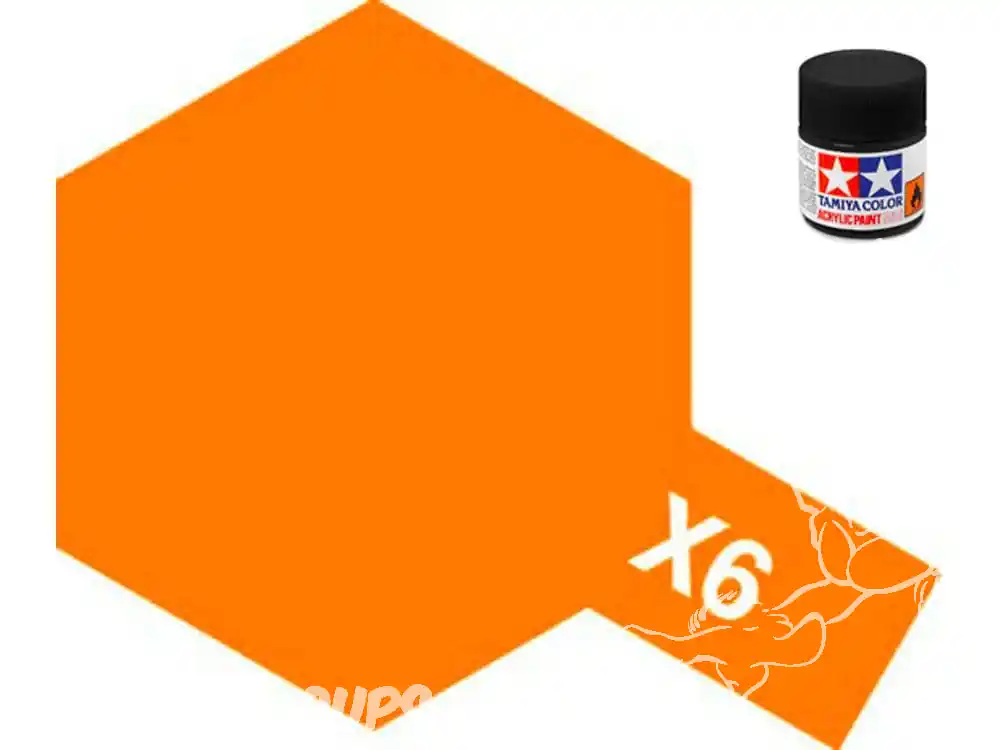 Offre Du Jour peinture maquette tamiya x06 XL orange brillant 23ml