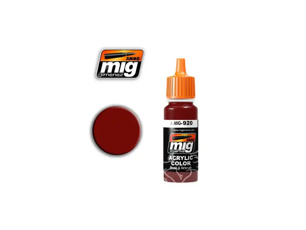 MIG peinture maquette 920 base rouge primaire (AK-127) Bon Plan