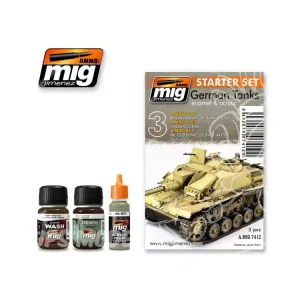 Super Prix MIG peinture 7412 Set de depart Tanks Allemands