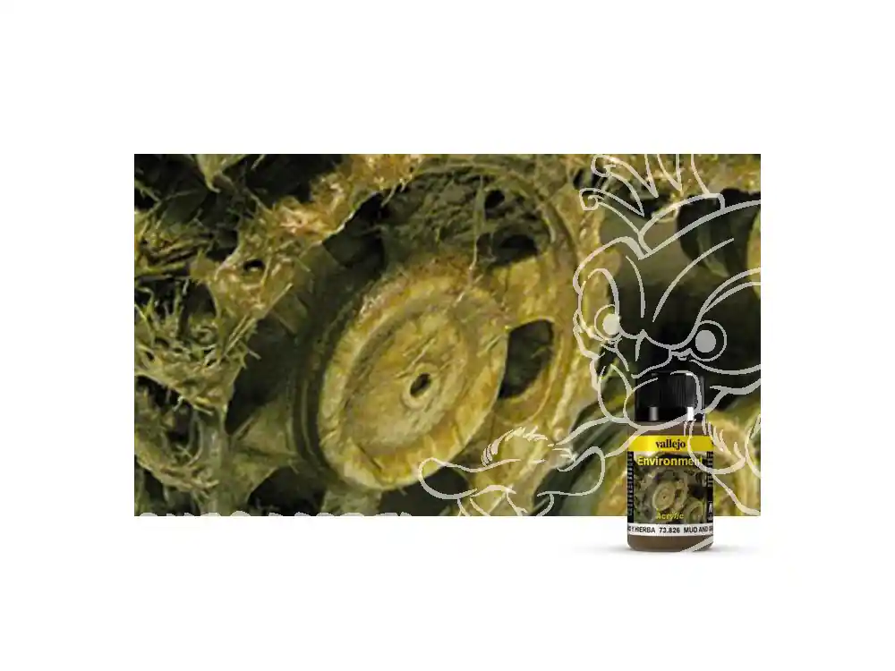 Vallejo Environment Acrylique 73826 Boue et Herbe 40ml Promotion Saisonnière