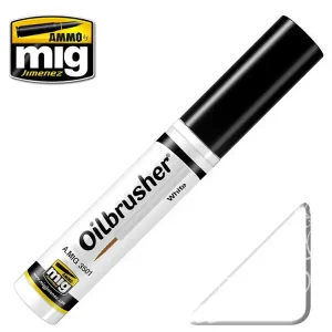 Meilleure Vente MIG Oilbrusher 3501 Blanc Peinture a l‘huile avec applicateur