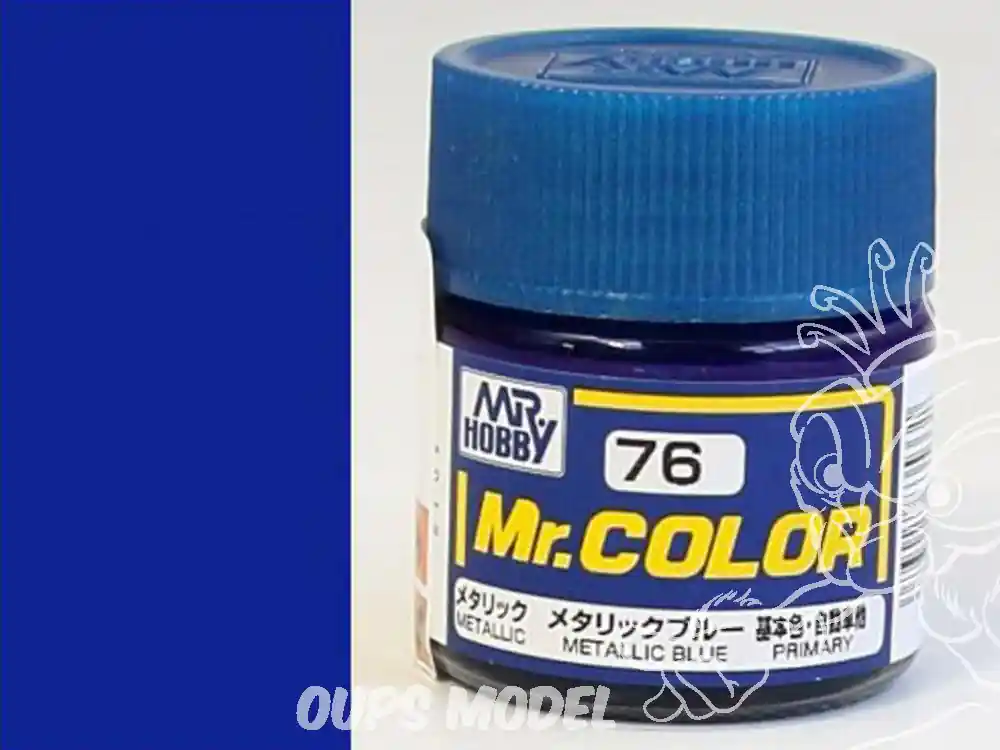 peinture maquette Mr Color C076 Bleu metal 10ml Meilleur Choix