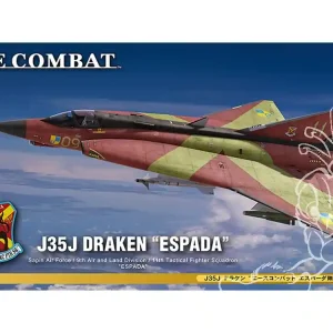 Hasegawa maquette avion 52140 J35J DRAKEN “ACE COMBAT ESPADA” 1/72 Meilleur Choix