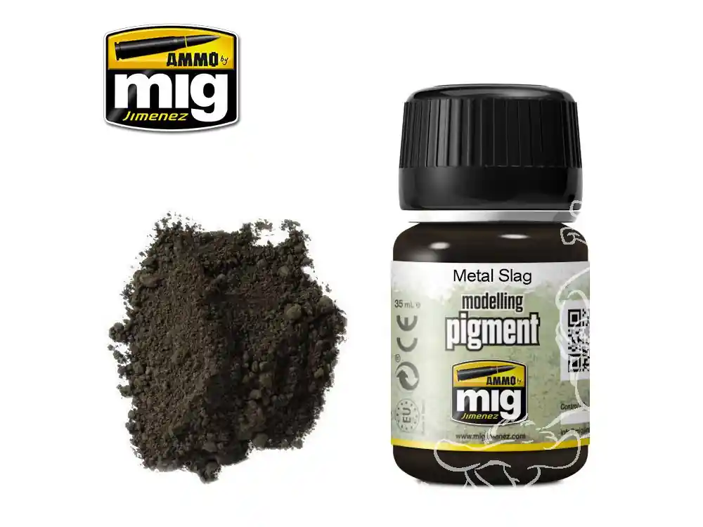 MIG pigments 3020 Scorie métallique - Metal Slag 35ml Petit Prix