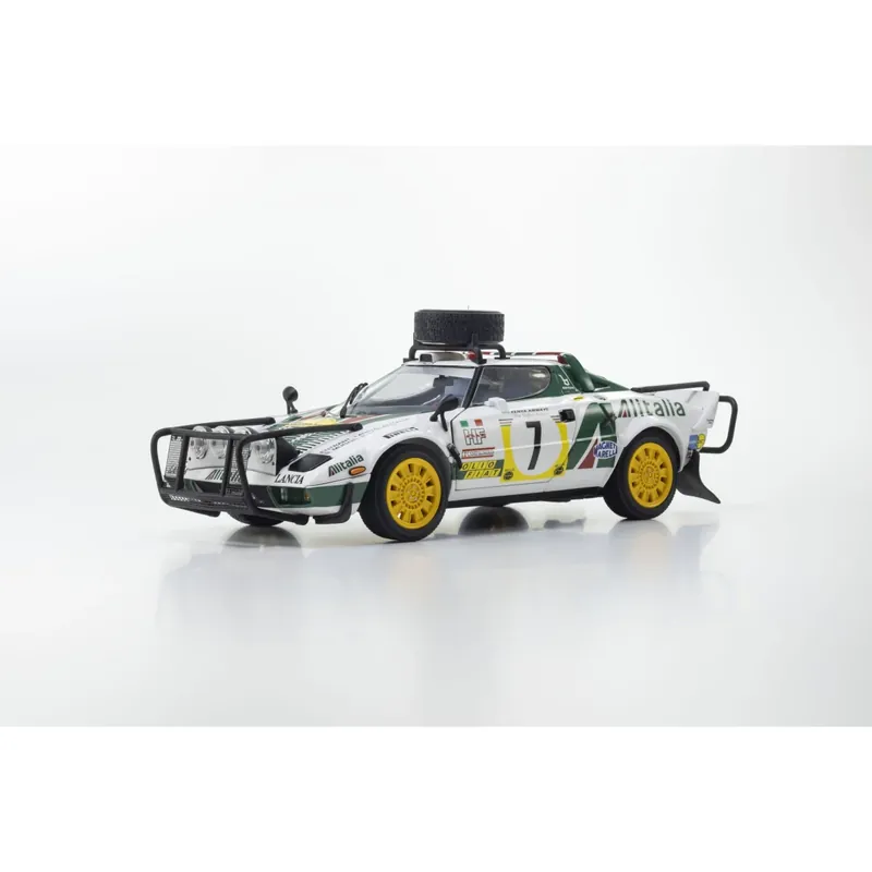 Kyosho 1 18 Lancia Stratos HF S.Munari 3rd Safari Rally 1977 Nr.7 Bon Marché
