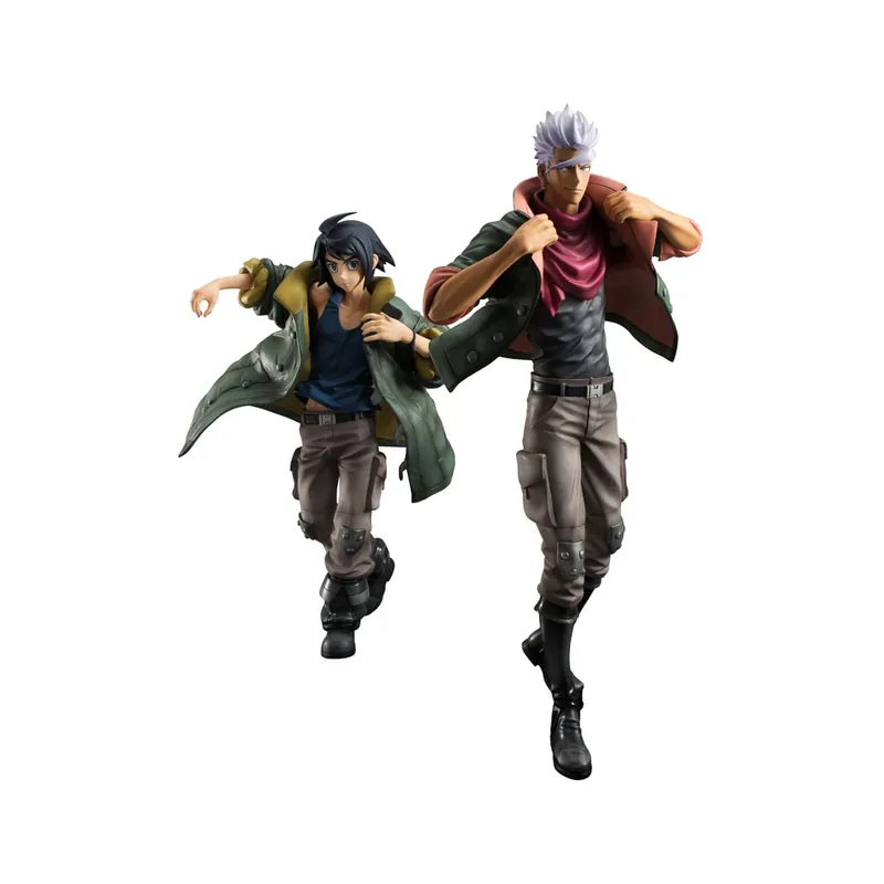 Prix Réduit Mobile Suit Gundam Iron-Blood Orphans G.E.M. Series Figurine PVC Mikazuki Augus & Orga Itsuka 26 cm
